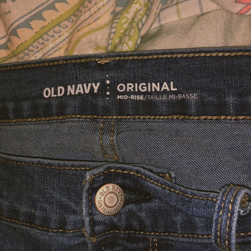 Mid rise old navy skinny jeans